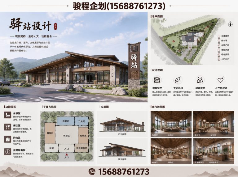 济阳区驿站设计展示图